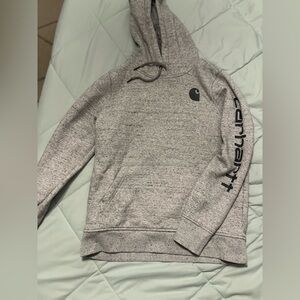 Carhartt Heather Gray Pullover Hoodie